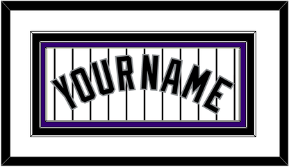 Colorado Name - Home White Pinstripes - Premier Tier 1