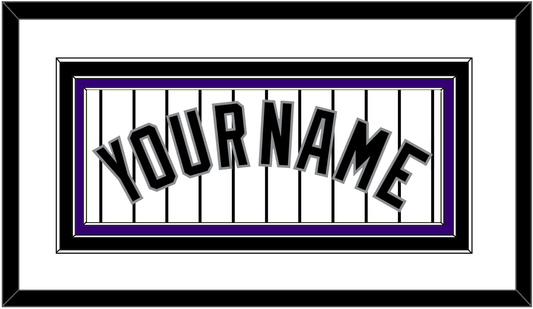 Colorado Name - Home White Pinstripes - Premier Tier 1