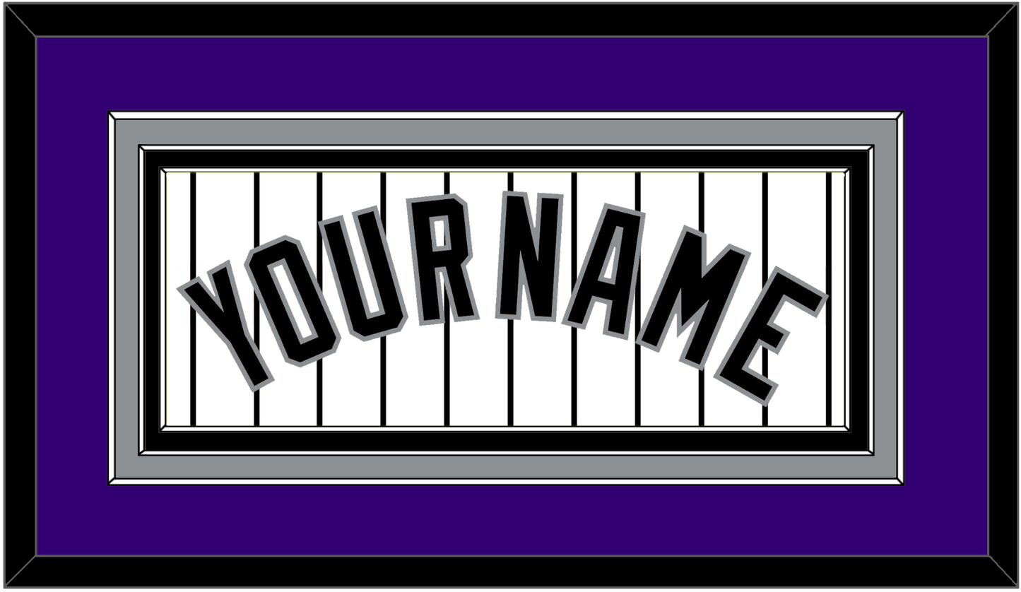 Colorado Name - Home White Pinstripes - Premier Tier 2