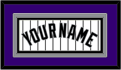 Colorado Name - Home White Pinstripes - Premier Tier 2