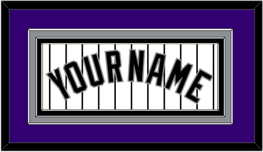 Colorado Name - Home White Pinstripes - Premier Tier 2