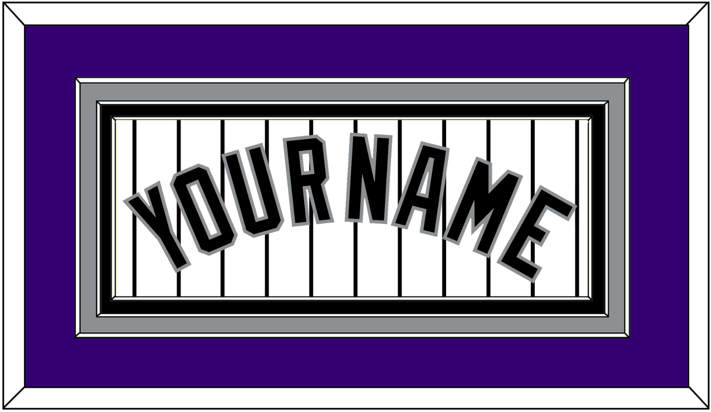 Colorado Name - Home White Pinstripes - Premier Tier 2