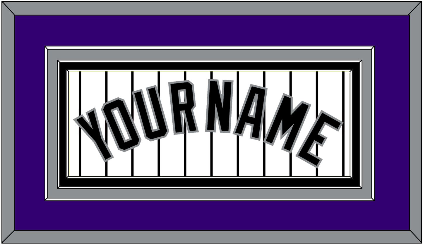 Colorado Name - Home White Pinstripes - Premier Tier 2