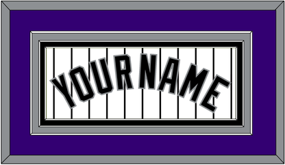 Colorado Name - Home White Pinstripes - Premier Tier 2