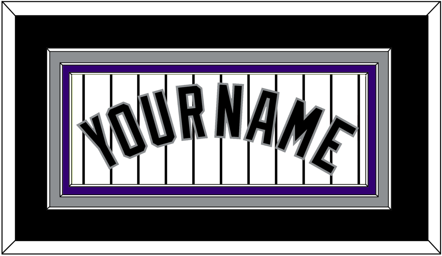 Colorado Name - Home White Pinstripes - Premier Tier 3