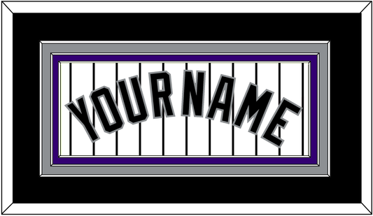 Colorado Name - Home White Pinstripes - Premier Tier 3