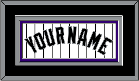 Colorado Name - Home White Pinstripes - Premier Tier 3