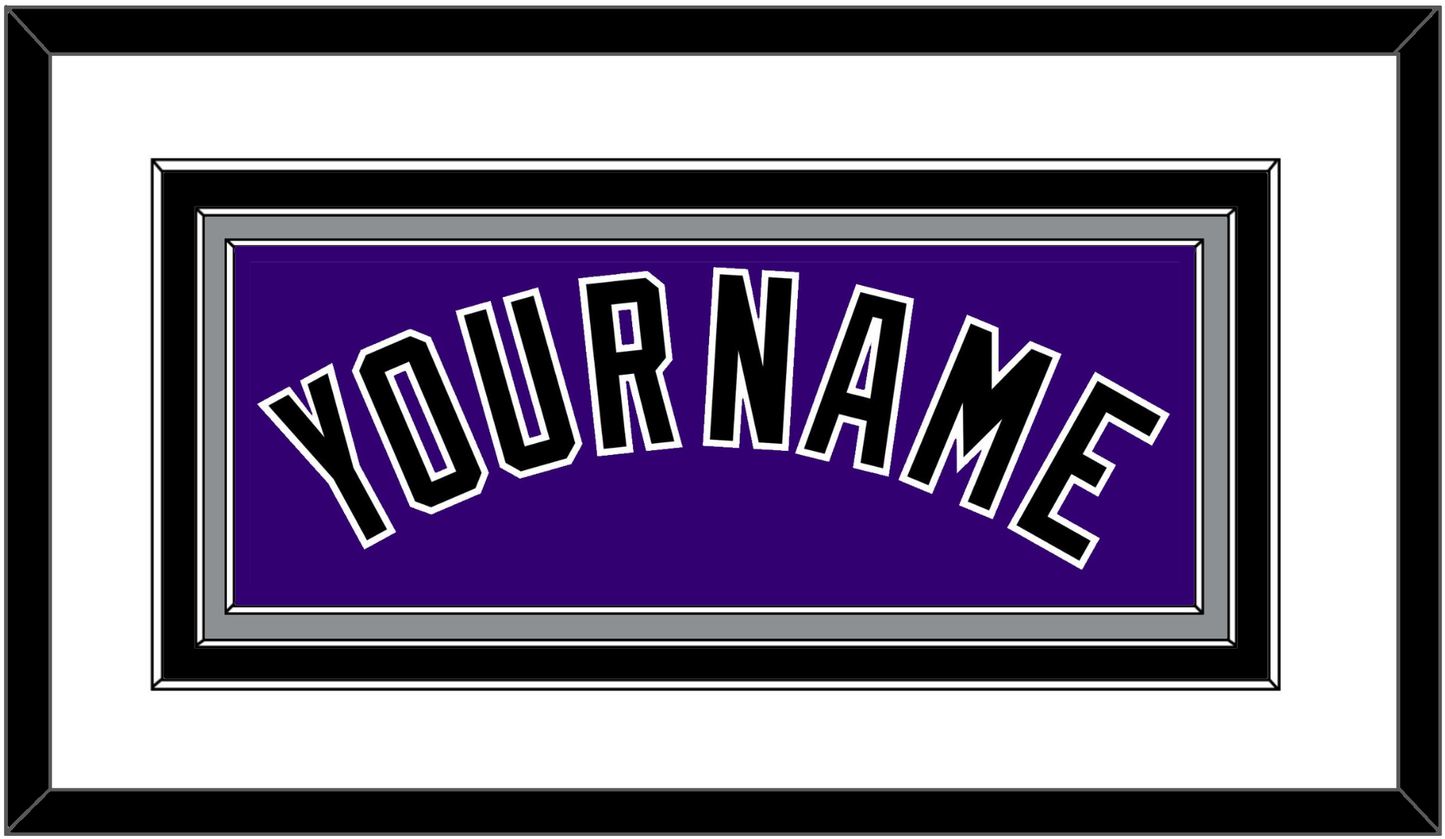 Colorado Name - Alternate Purple - Premier Tier 1