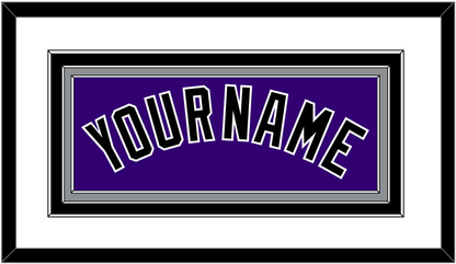 Colorado Name - Alternate Purple - Premier Tier 1
