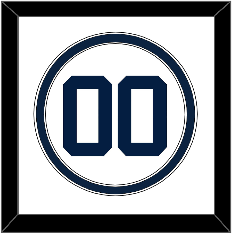 Detroit Number - Home White (1972-2017) - Signature Tier 1