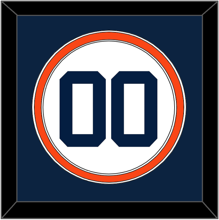 Detroit Number - Home White - Signature Tier 3