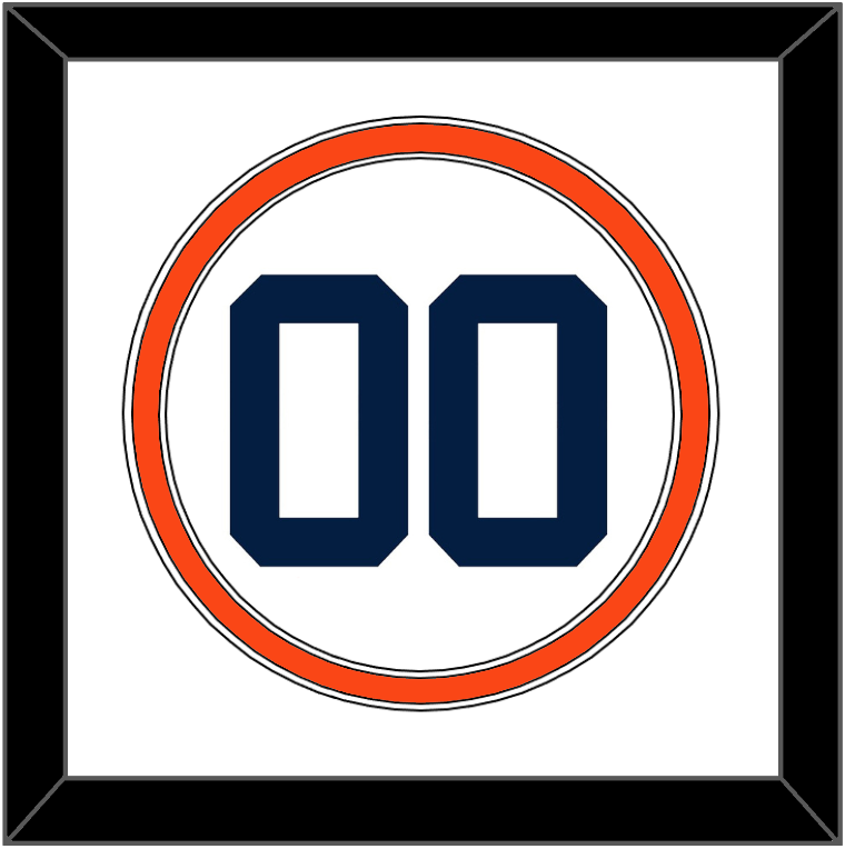 Detroit Number - Home White - Signature Tier 2