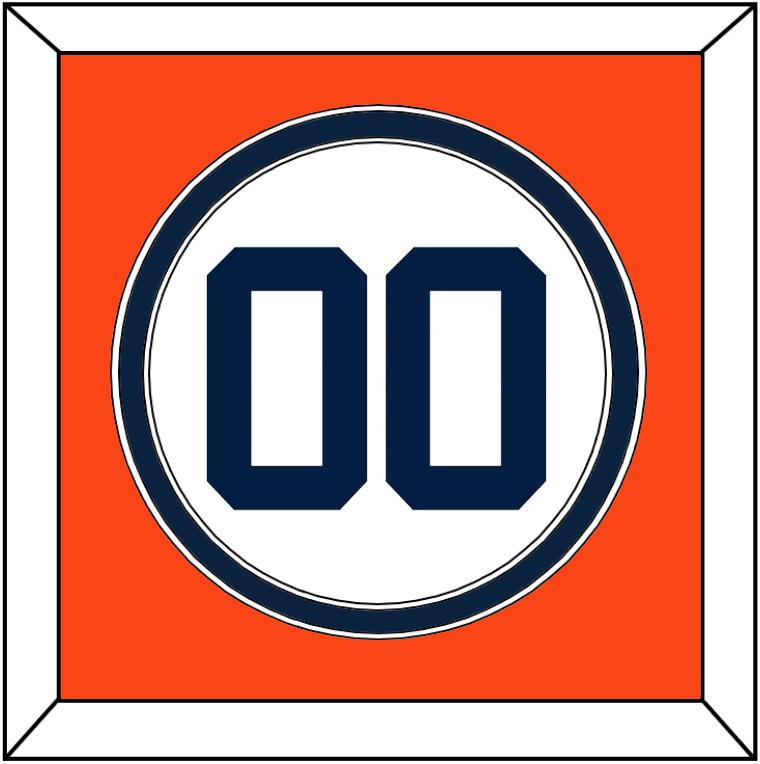 Detroit Number - Home White - Signature Tier 4