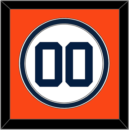 Detroit Number - Home White - Signature Tier 4