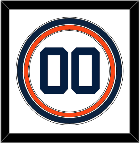 Detroit Number - Home White (1972-2017) - Premier Tier 1