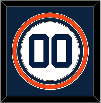 Detroit Number - Home White (1972-2017) - Premier Tier 2