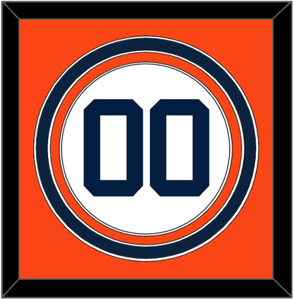 Detroit Number - Home White (1972-2017) - Premier Tier 3