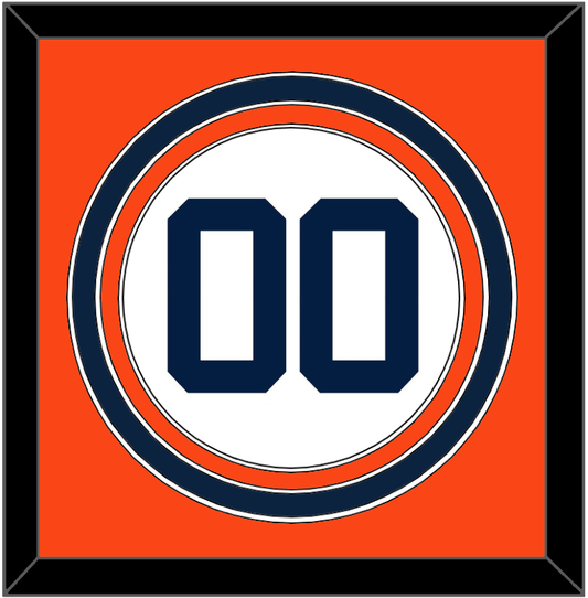 Detroit Number - Home White (1972-2017) - Premier Tier 3