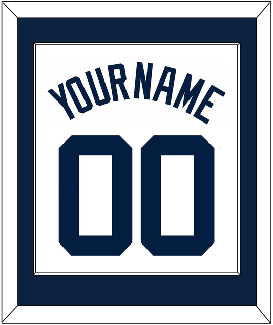 Detroit Name & Number - Home White (1972-2017) - Essential Tier 1