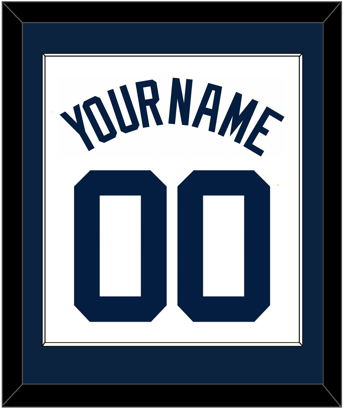 Detroit Name & Number - Home White - Essential Tier 1