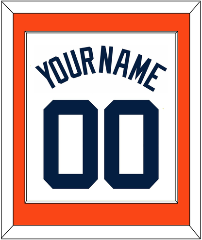 Detroit Name & Number - Home White - Essential Tier 2