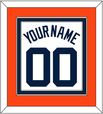 Detroit Name & Number - Home White (1972-2017) - Signature Tier 4