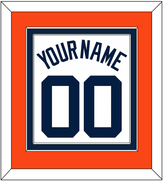 Detroit Name & Number - Home White - Signature Tier 4