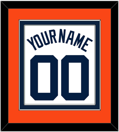 Detroit Name & Number - Home White (1972-2017) - Signature Tier 4