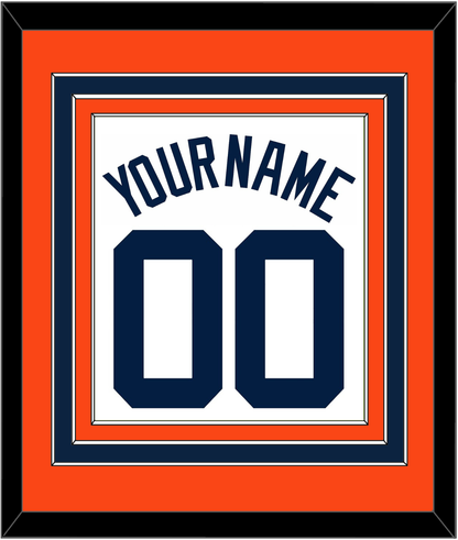 Detroit Name & Number - Home White (1972-2017) - Premier Tier 3