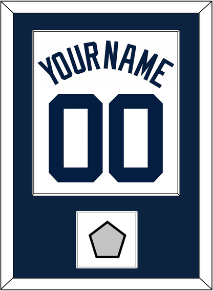 Detroit Name, Number & World Series Patch - Home White (1972-2017) - Essential Tier 1