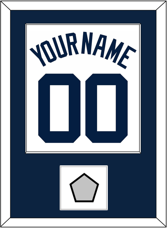Detroit Name, Number & World Series Patch - Home White (1972-2017) - Essential Tier 1