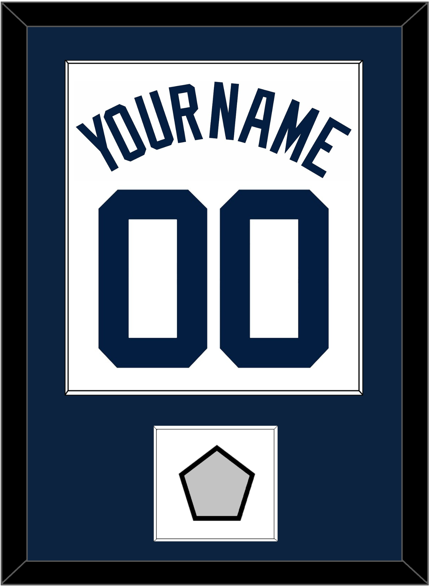 Detroit Name, Number & World Series Patch - Home White (1972-2017) - Essential Tier 1