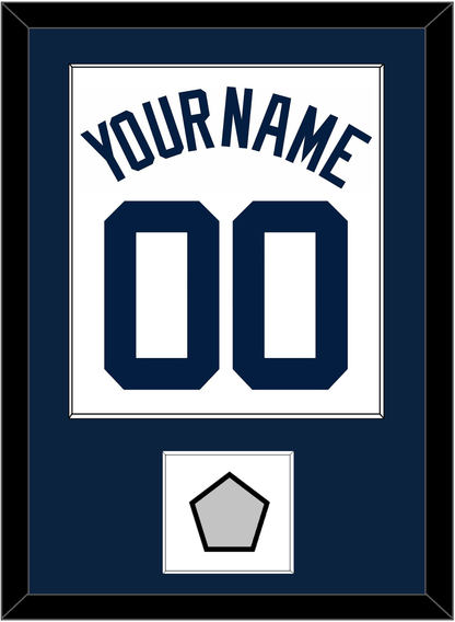 Detroit Name, Number & World Series Patch - Home White (1972-2017) - Essential Tier 1