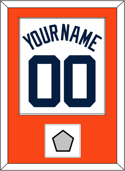 Detroit Name, Number & World Series Patch - Home White (1972-2017) - Essential Tier 2