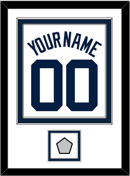 Detroit Name, Number & World Series Patch - Home White (1972-2017) - Signature Tier 1