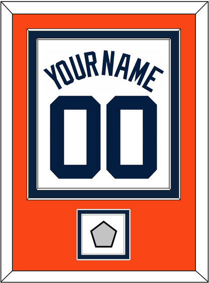 Detroit Name, Number & World Series Patch - Home White (1972-2017) - Signature Tier 4