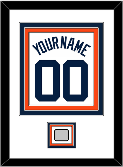 Detroit Name, Number & World Series Patch - Home White (1972-2017) - Premier Tier 1