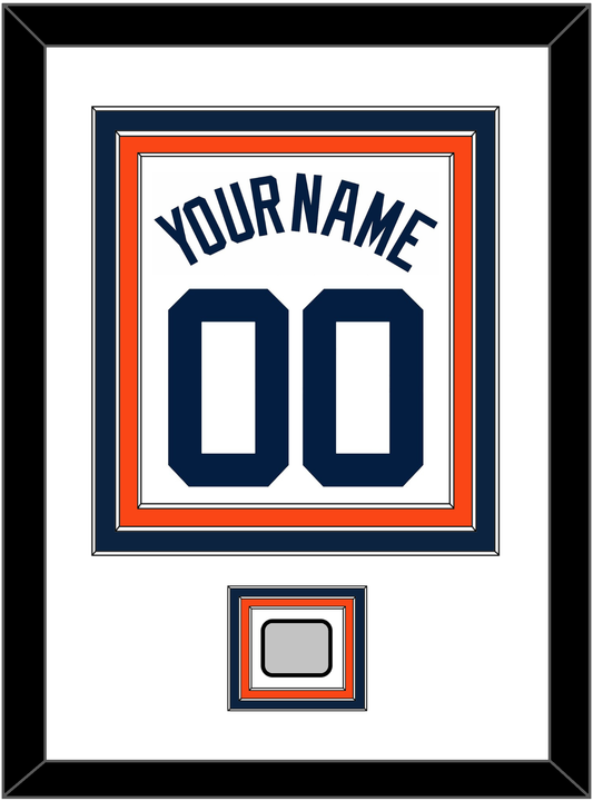 Detroit Name, Number & World Series Patch - Home White (1972-2017) - Premier Tier 1
