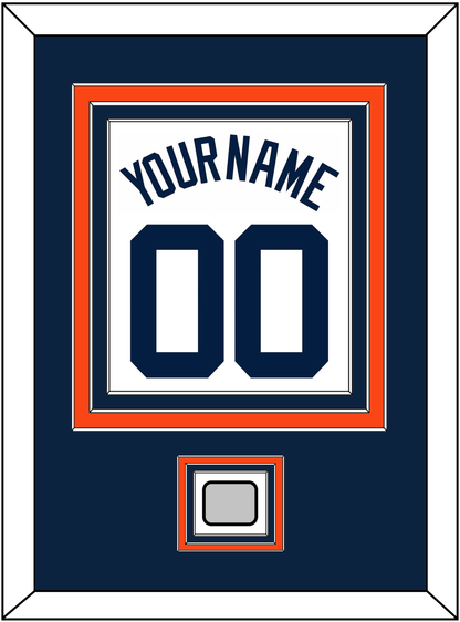 Detroit Name, Number & World Series Patch - Home White (1972-2017) - Premier Tier 2