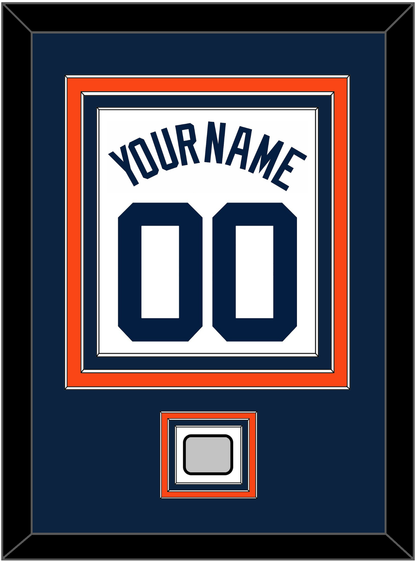 Detroit Name, Number & World Series Patch - Home White (1972-2017) - Premier Tier 2