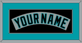 Florida Nameplate - Road Gray (1993-2001) - Single Mat 2