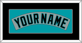 Florida Nameplate - Road Gray (1993-2001) - Single Mat 3