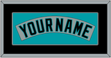 Florida Nameplate - Road Gray (1993-2001) - Single Mat 3