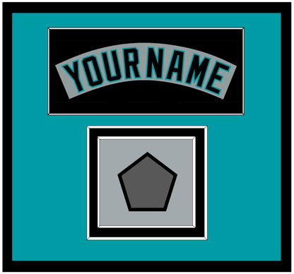 Florida Nameplate & World Series Patch - Road Gray (1993-2001) - Signature Tier 6