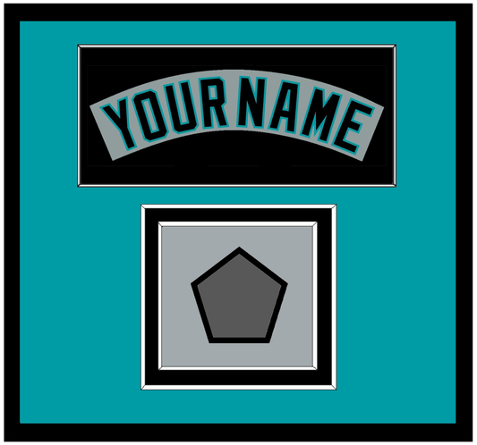 Florida Nameplate & World Series Patch - Road Gray (1993-2001) - Signature Tier 6