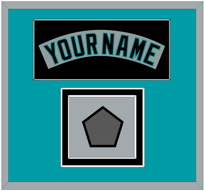 Florida Nameplate & World Series Patch - Road Gray (1993-2001) - Signature Tier 6
