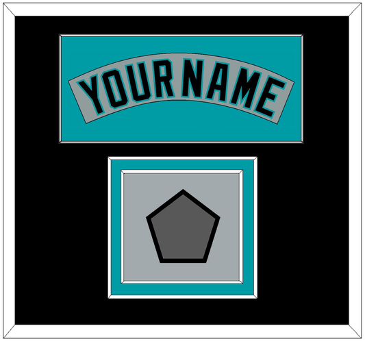 Florida Nameplate & World Series Patch - Road Gray (1993-2001) - Signature Tier 7