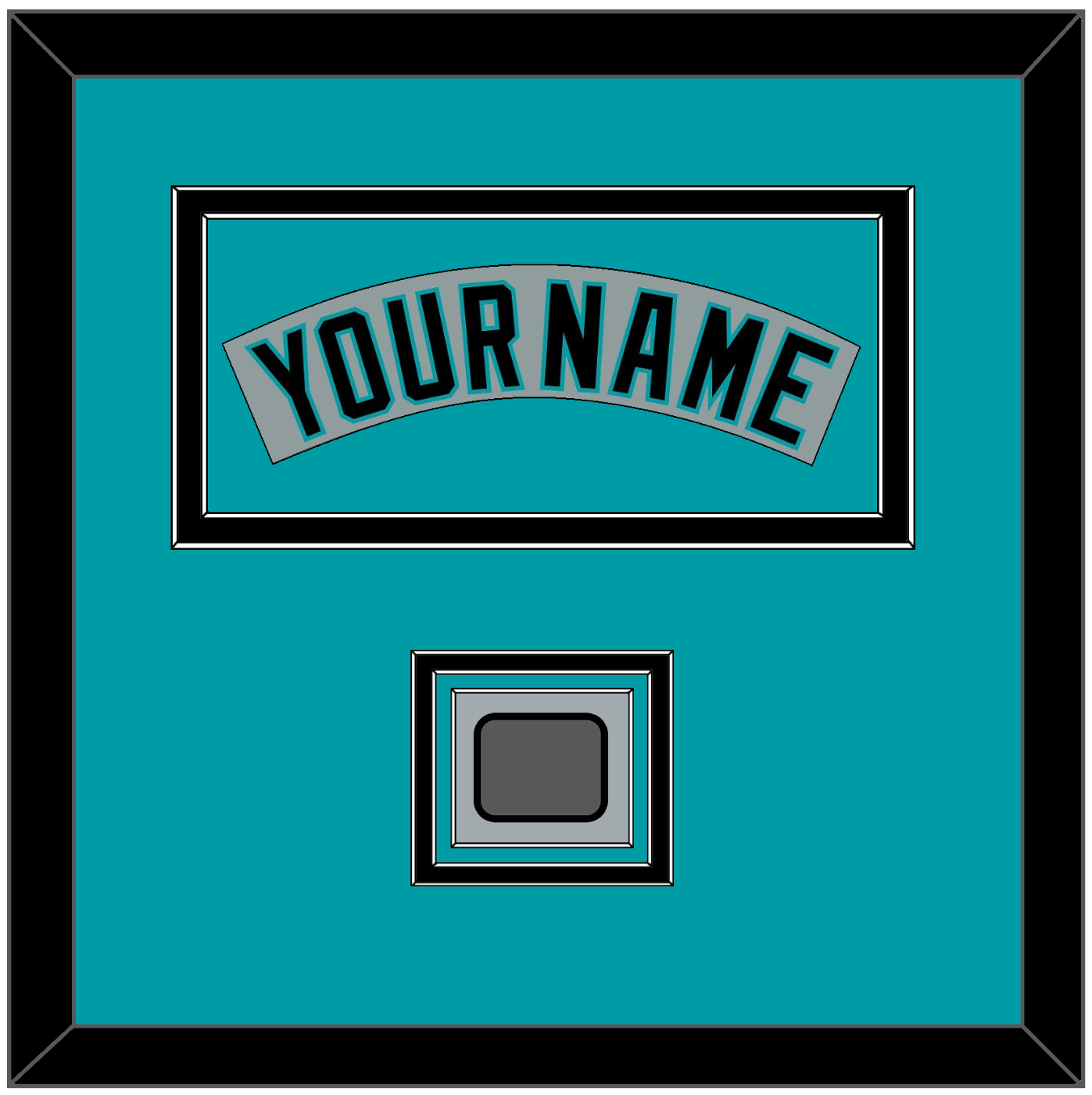 Florida Nameplate & World Series Patch - Road Gray (1993-2001) - Premier Tier 4