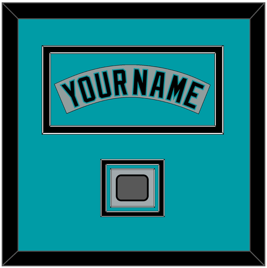 Florida Nameplate & World Series Patch - Road Gray (1993-2001) - Premier Tier 4