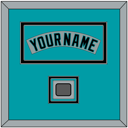 Florida Nameplate & World Series Patch - Road Gray (1993-2001) - Premier Tier 4